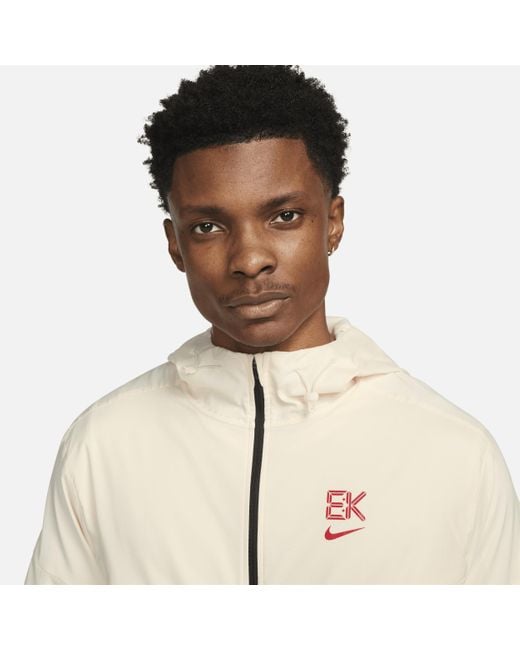 Nike Dri fit Kipchoge Windrunner Running Jacket in Natural for Men Lyst UK