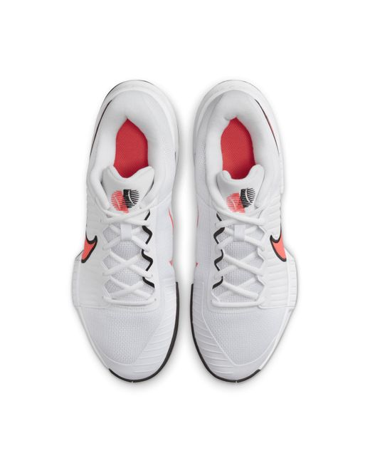 Nike White Gp Challenge Pro Hard Court Tennis Shoes for men