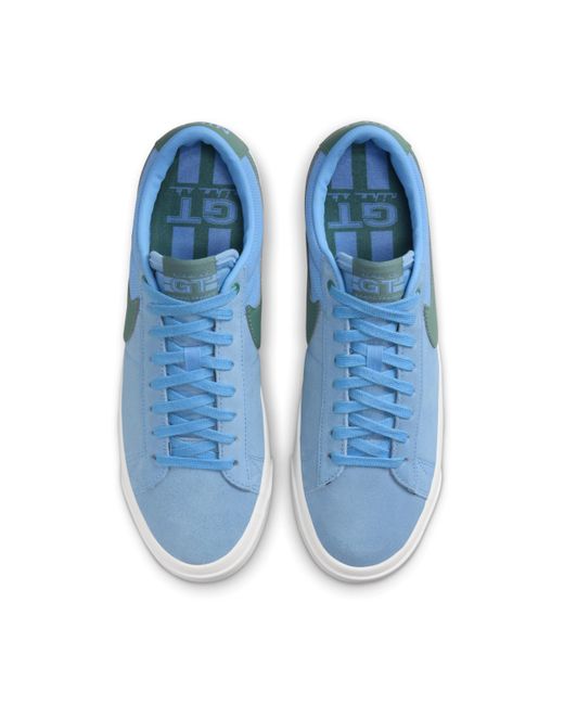Nike Blue Sb Zoom Blazer Low Pro Gt Skate Shoes
