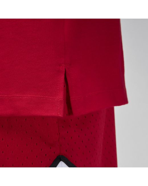 Maglia senza maniche dri-fit jordan sport di Nike in Red da Uomo
