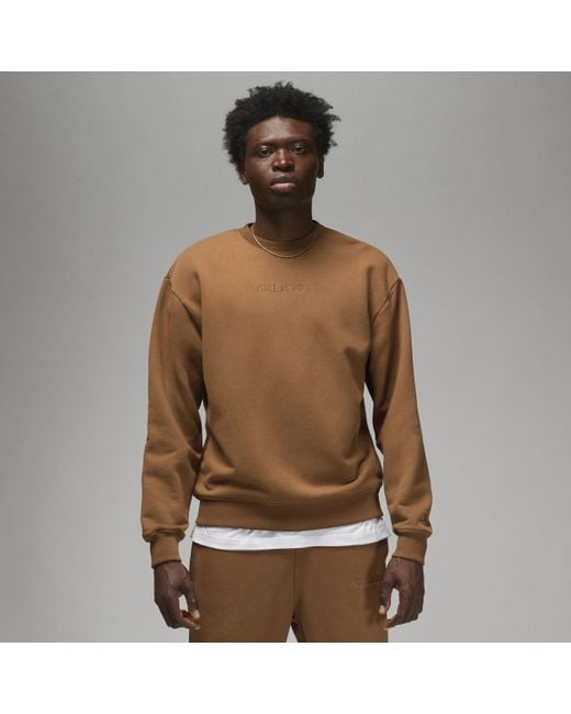 Nike air men's fleece shop crew sweatshirt