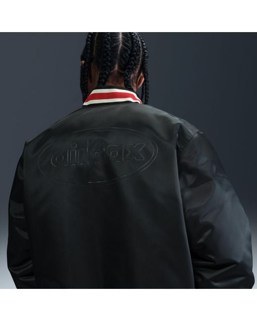 Nike Black Liverpool F.C. Authentics Special Edition Football Satin Dugout Jacket for men