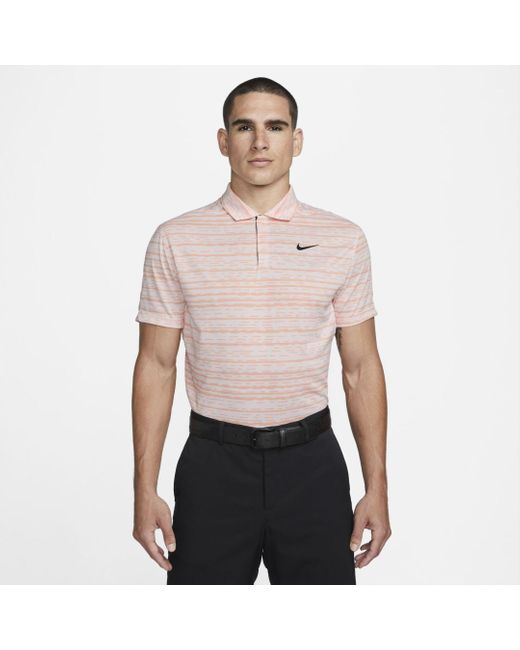 tiger woods polo pink