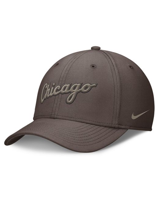 Nike Brown San Francisco Giants Statement Swoosh Dri-fit Mlb Hat for men