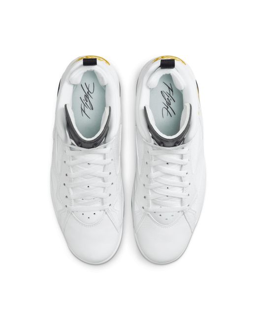 Nike White Jumpman Mvp Shoes Leather for men