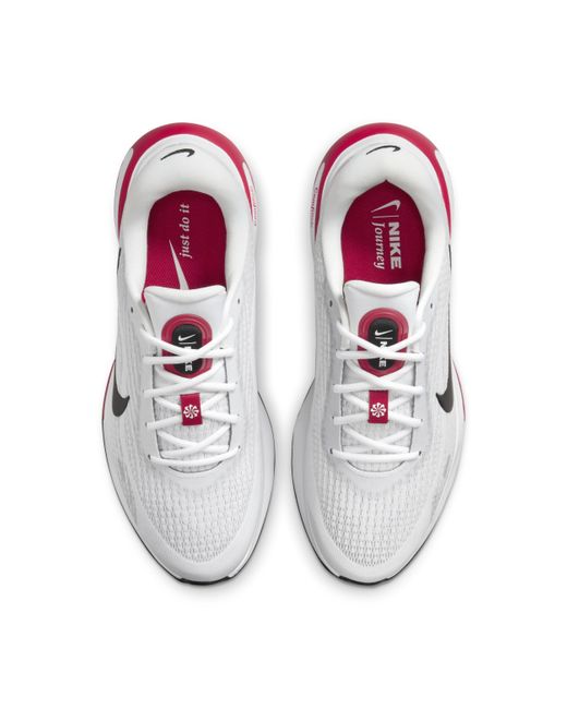 Nike White Journey Run Road Running Shoes for men