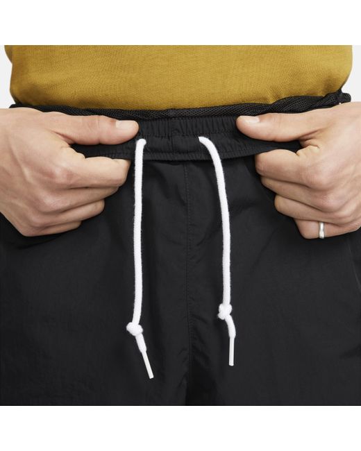 Nike Black Solo Swoosh Track Pants for men