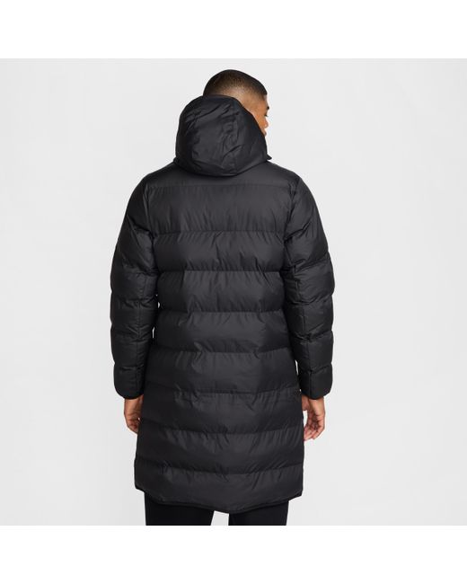 Nike Black Chelsea F.C. Strike Windrunner Primaloft Storm-Fit Football Hooded Parka for men