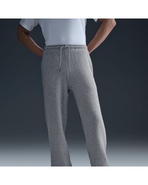 Nike Blue Club Open-Hem Fleece Trousers for men