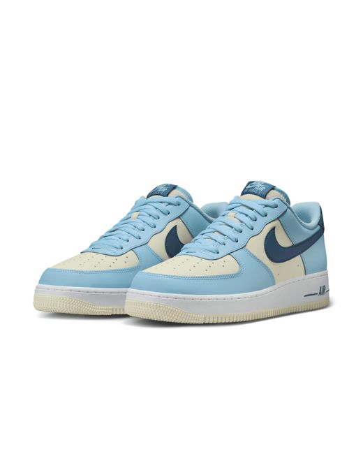 Nike Blue Air Force 1 '07 Shoes for men