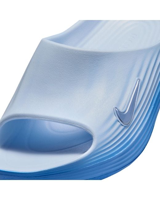 Nike Blue Reactx Rejuven8 Slides