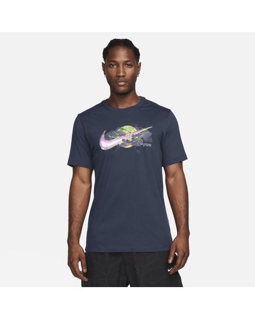 mens nike central swoosh t shirt