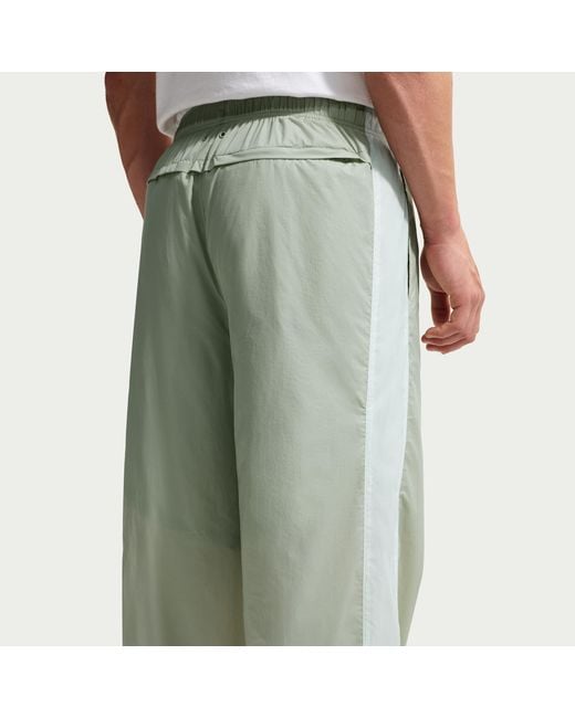Nike Green Windrunner Lightweight Uv Pants for men