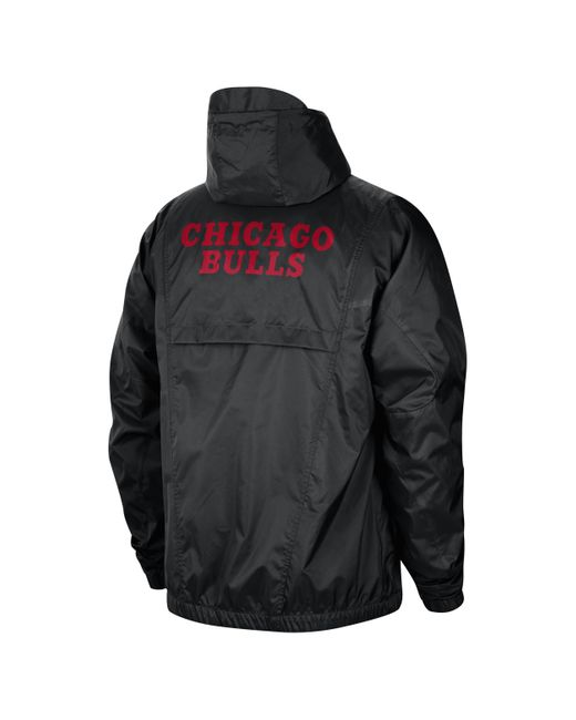 Nike Red Chicago Bulls Courtside Statement Jordan Nba Jacket for men