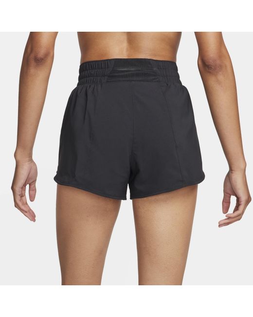 Nike Blue One Dri-fit Mid-rise 8cm (approx.) Brief-lined Shorts 50% Recycled Polyester