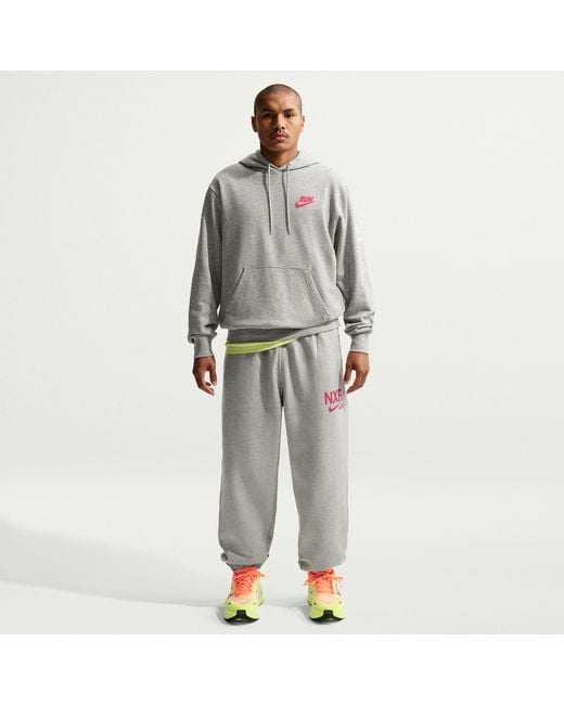 Nike Gray 2025 Nxn Running Hoodie for men