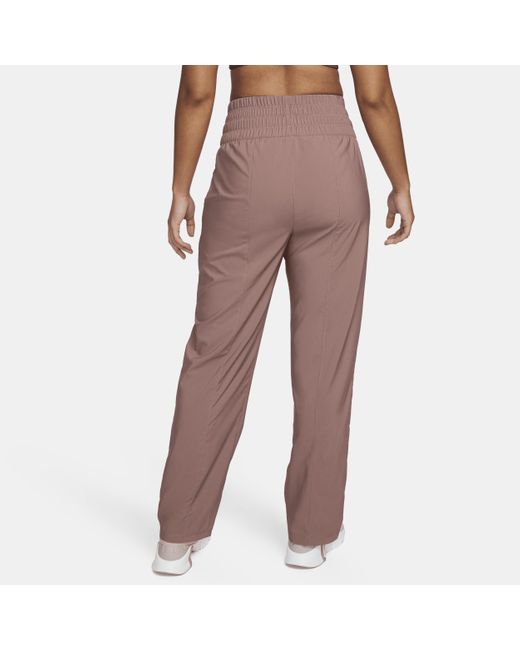 Nike Pink Dri-fit One Ultra High-waisted Pants