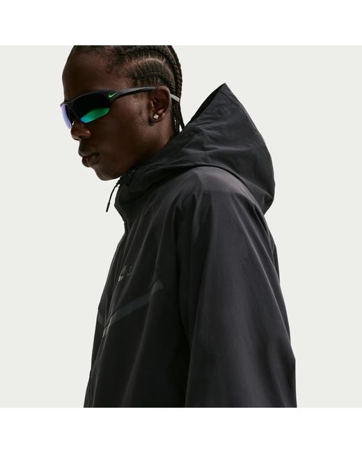 Nike Black Tech Woven Jacket for men