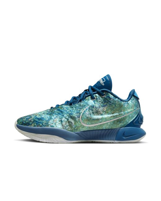 Nike Lebron Xxi 'abalone' Basketbalschoenen in het Blue voor heren