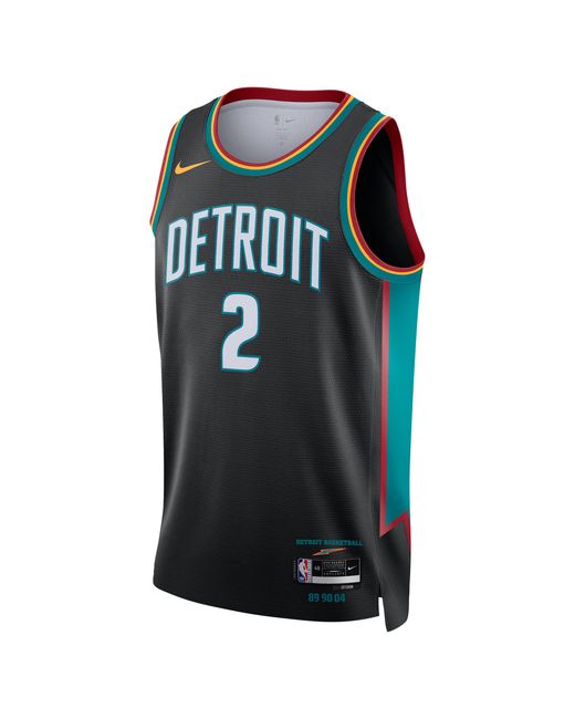 Nike Gray Cade Cunningham Detroit Pistons City Edition Nba Swingman Jersey for men