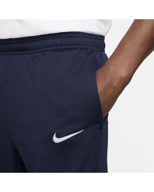 Nike Blue Usmnt Strike Dri-fit Soccer Track Pants for men