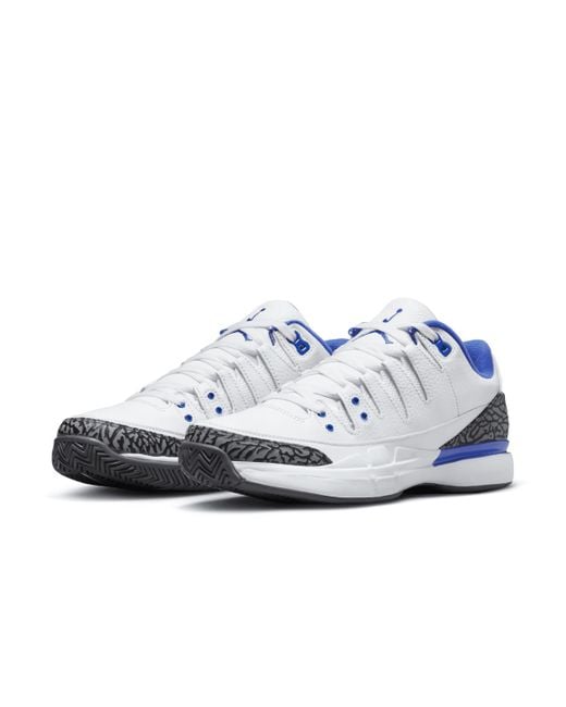 Nike Blue Court Air Zoom Vapor Aj3 Hard Court Tennis Shoes for men