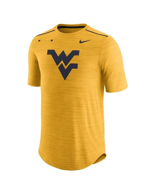 gold wvu shirt