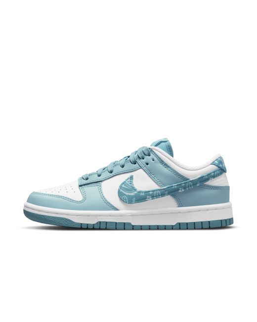 Nike Blue Dunk Low Shoes