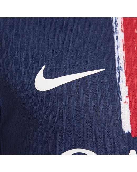 Nike Blue Paris Saint-germain 2024/25 Match Home Dri-fit Adv Football Shirt for men