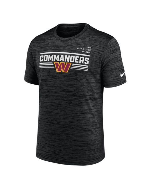 Nike Yard Line Velocity (nfl Washington Commanders) T-shirt In Black, for  Men | Lyst