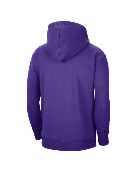 Nike Sacramento Kings Nba Fleece Pullover Hoodie in Purple for Men | Lyst