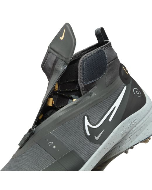 Nike Black Air Zoom Infinity Tour Next% Shield Weatherized Golf Shoes (wide) for men