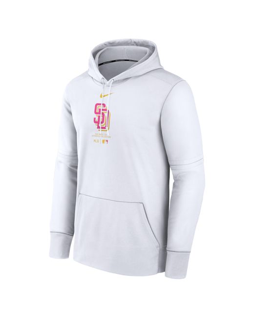 Nike San Diego Padres City Connect Practice Therma Mlb Pullover Hoodie