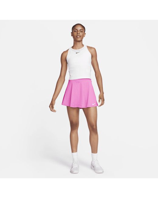 Nike Pink Court Advantage Tennis Skirt Polyester