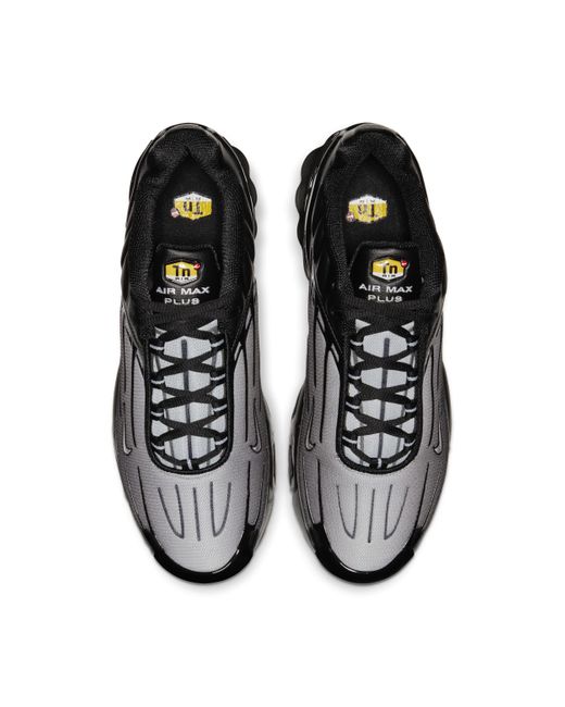 Scarpa air max plus iii di Nike in Black da Uomo