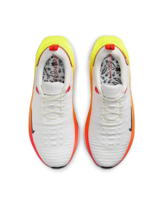 Nike White Infinityrn 4 Road Running Shoes for men