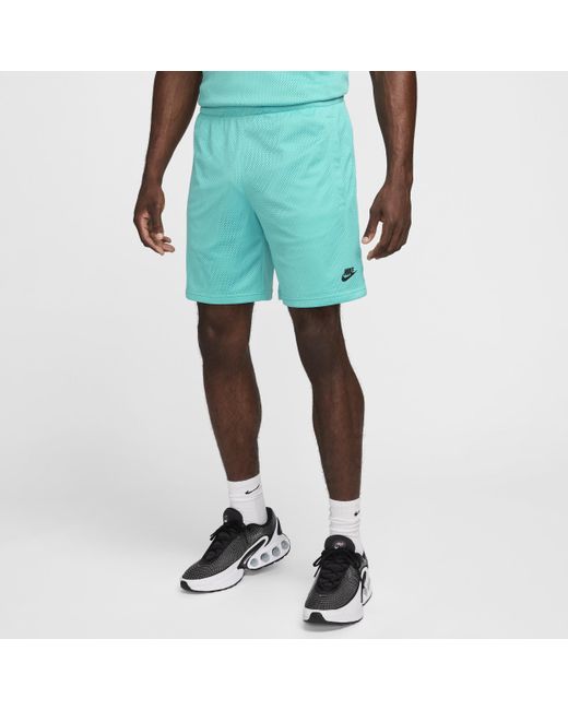 Nike Blue Sportswear Dri-fit Mesh Shorts Polyester for men