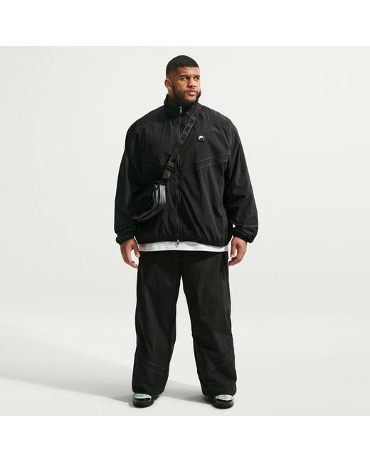 Nike Black Air Windrunner Track Jacket for men