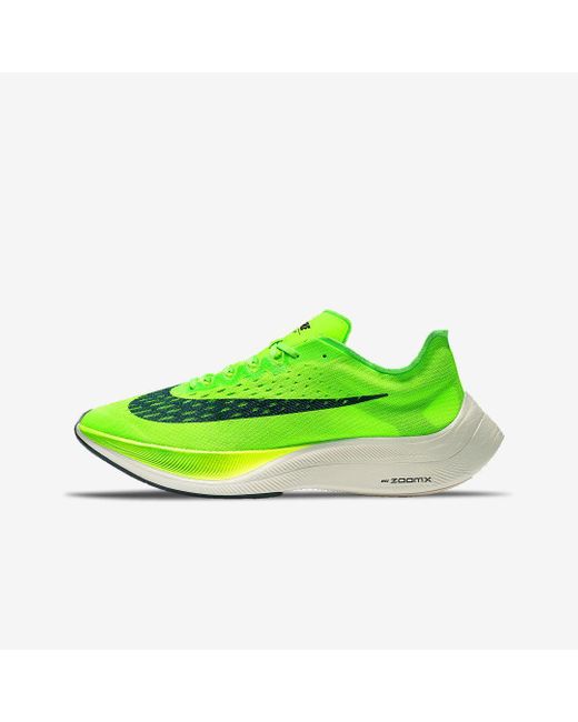 Nike Green Zoomx Vaporfly Next% By You Custom Running Shoe