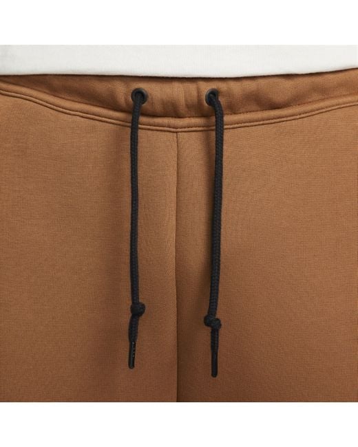 Nike Brown Sportswear Tech Fleece Open-hem Sweatpants for men