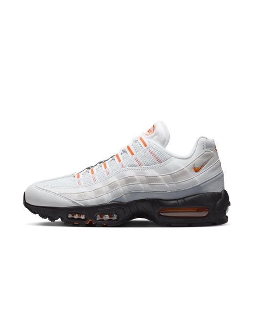 Nike White Air Max 95 Shoes for men