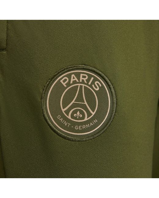 Nike Green Paris Saint-germain Strike Fourth Jordan Dri-fit Football Pants Polyester