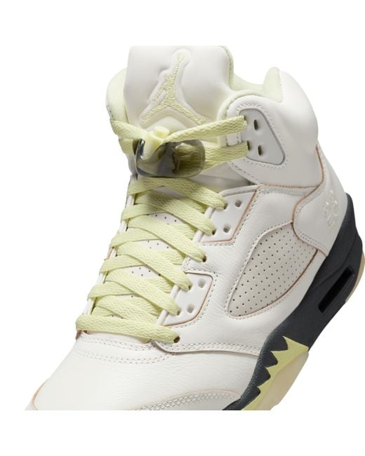 Nike White Air 5 Retro "Luminous And Sail" Shoes