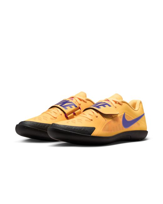 Nike Yellow Zoom Rival Sd 2 Track & Field Throwing Shoes for men