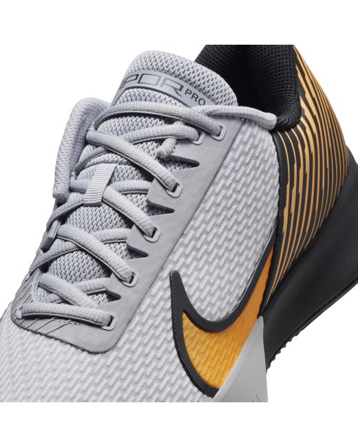 Nike Gray Court Air Zoom Vapor Pro 2 Clay Tennis Shoes for men