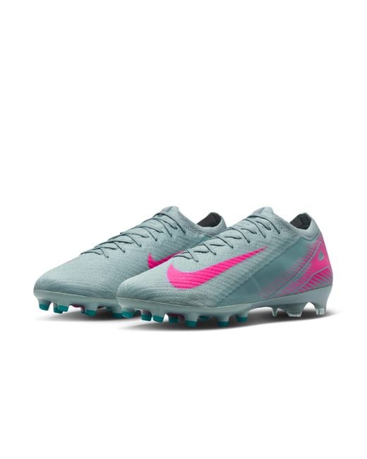 Nike Blue Mercurial Vapor 16 Elite Ag-Pro Low-Top Soccer Cleats for men