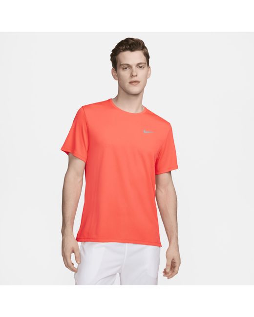 Nike Red Miler Dri-fit Short-sleeve Running Top Polyester for men