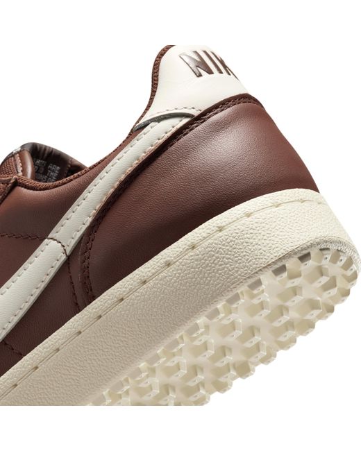 Nike Brown Field General Leather Shoes for men