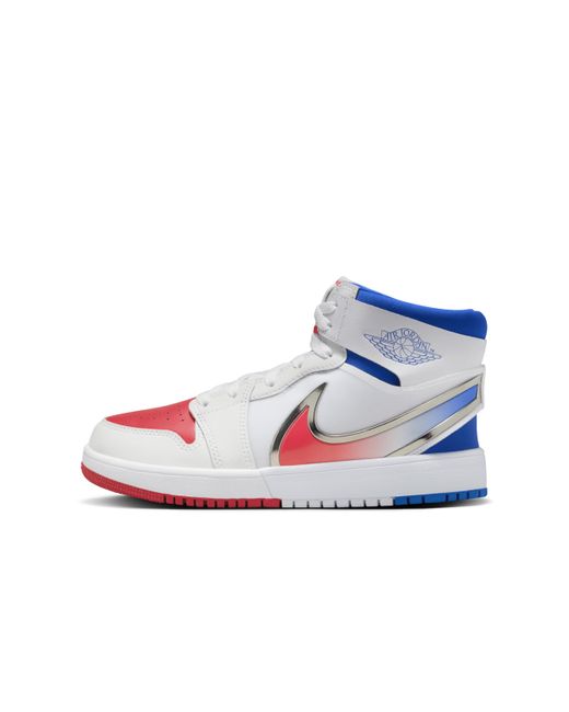 Nike Blue Nike 1 Mid Rm Easyon Older Kids' Shoes for men
