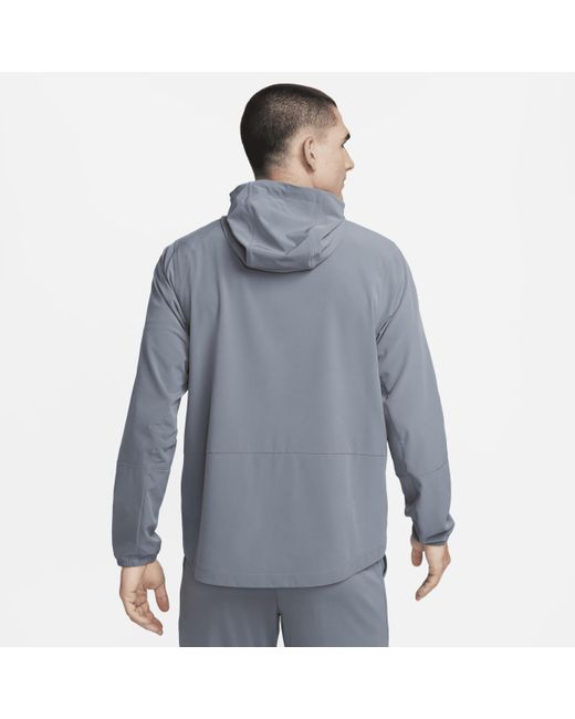 Nike Blue Unlimited 'Water-Repellent Hooded Versatile Jacket for men